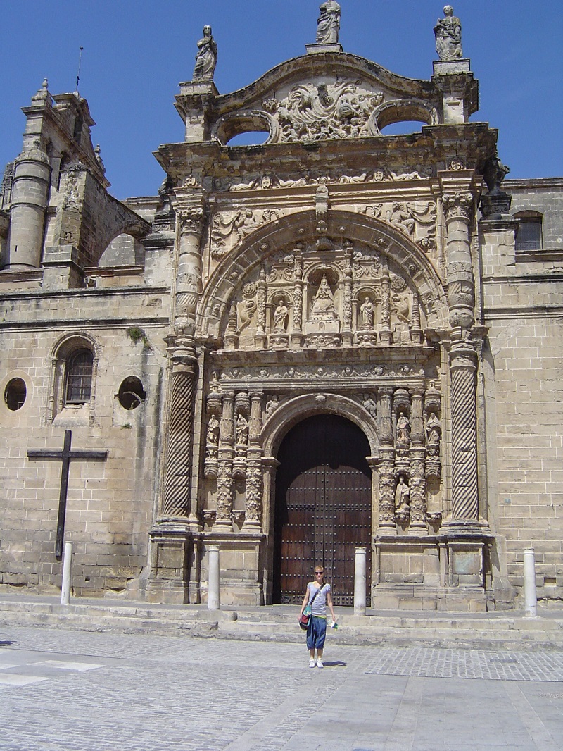 Kostol "Iglesia Mayoral Prioral", na námestí Plaza de España, El Puerto de Santa María