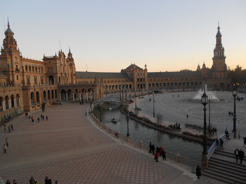Námestie Plaza de España, Sevilla