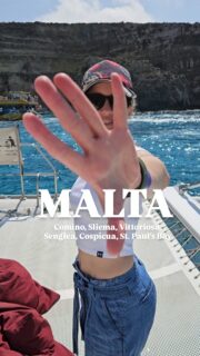Malta bola dobrodružná, historická a ubehla tak rýchla ako toto reelsko 😅

Zároveň mi priniesla novú pracovnú skúsenosť, za ktorú som vďačná 🙏

#malta❤️ #leteckyzbratislavy #tuireisecenter #delegat #hapinessmanager