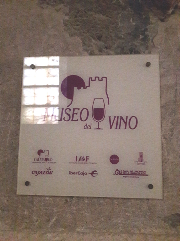Múzeum vína (Museo del vino) v Monasterio de Piedra, Španielsko