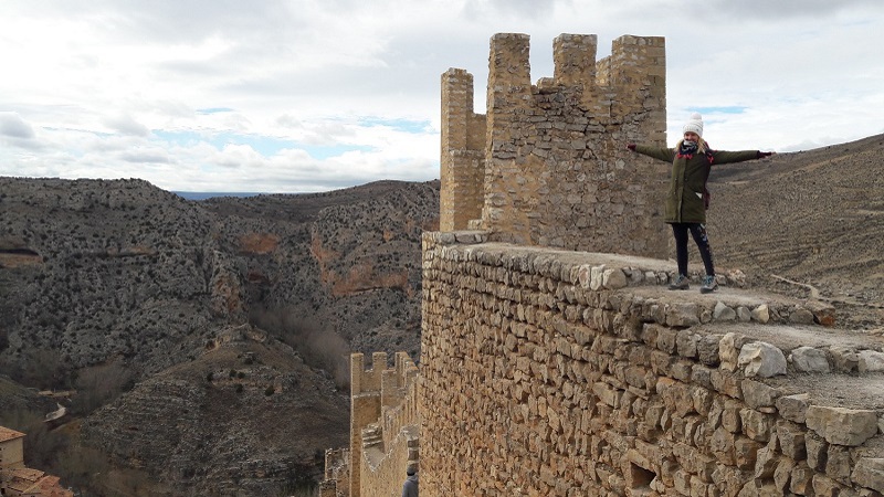 Albarracín múr Andreita Miklas
