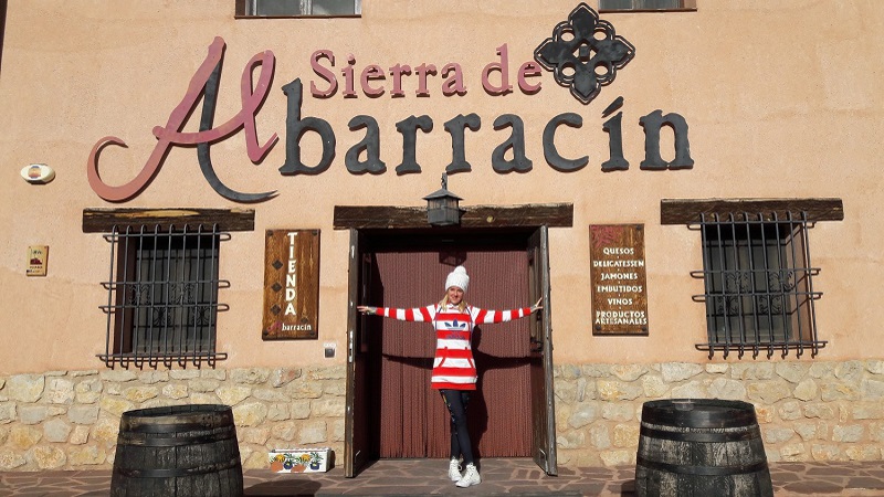 Albarracín tienda quesos Španielsko