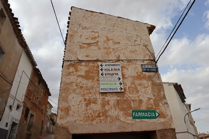 Navigacne tabule v Almonacid de la Cuba