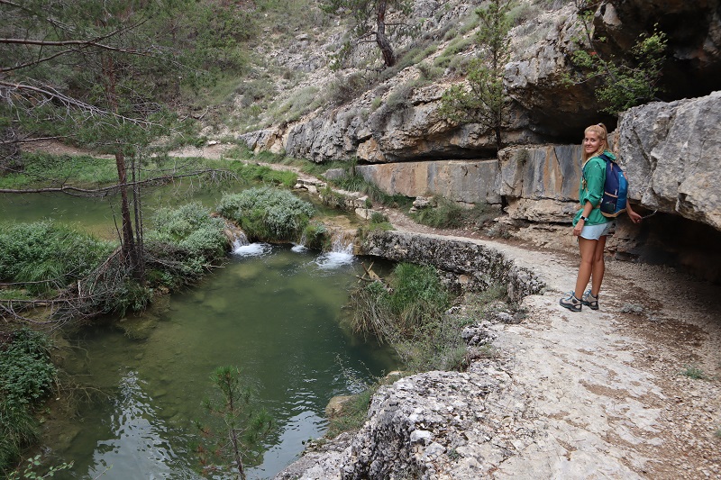 turisticky chodnik Barranco de la Hoz