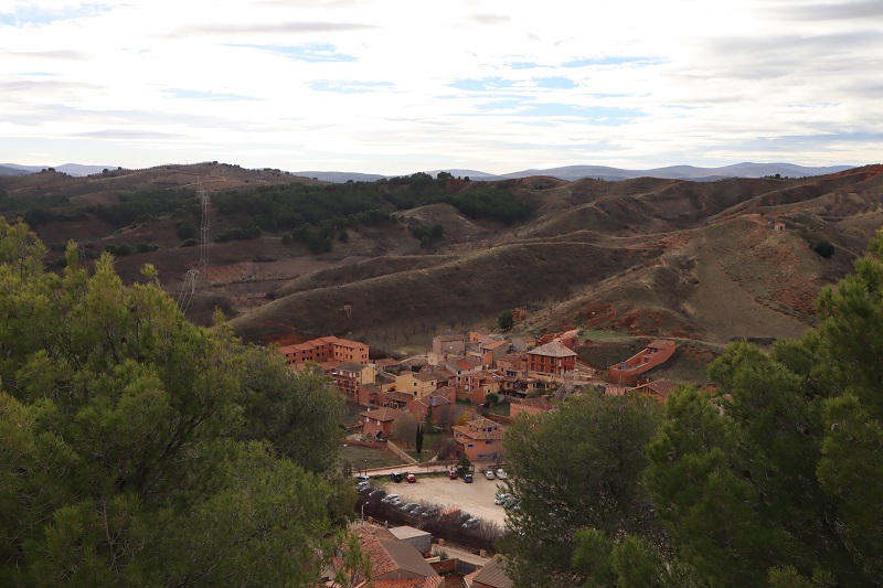 Vyhlad na jednu z Najkrajších dedín v Španielsku Anento
