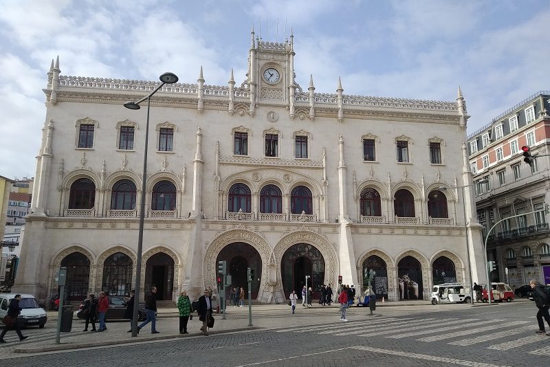 Vlaková stanica Rossio Lisabon