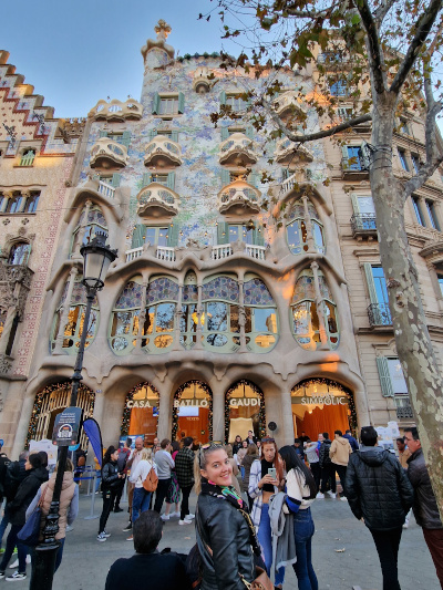 Casa Batlló v Barcelone, Španielsko